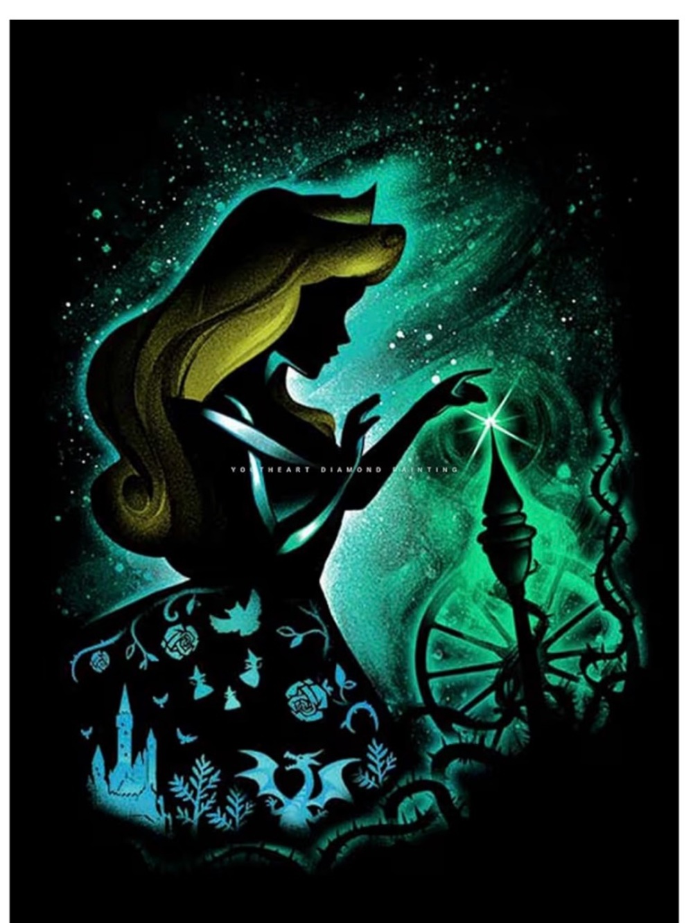 Disney Princess Aurora Diamond art
